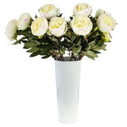 GAEM Цветок искусственный "Пион", L24 W19 H94 см