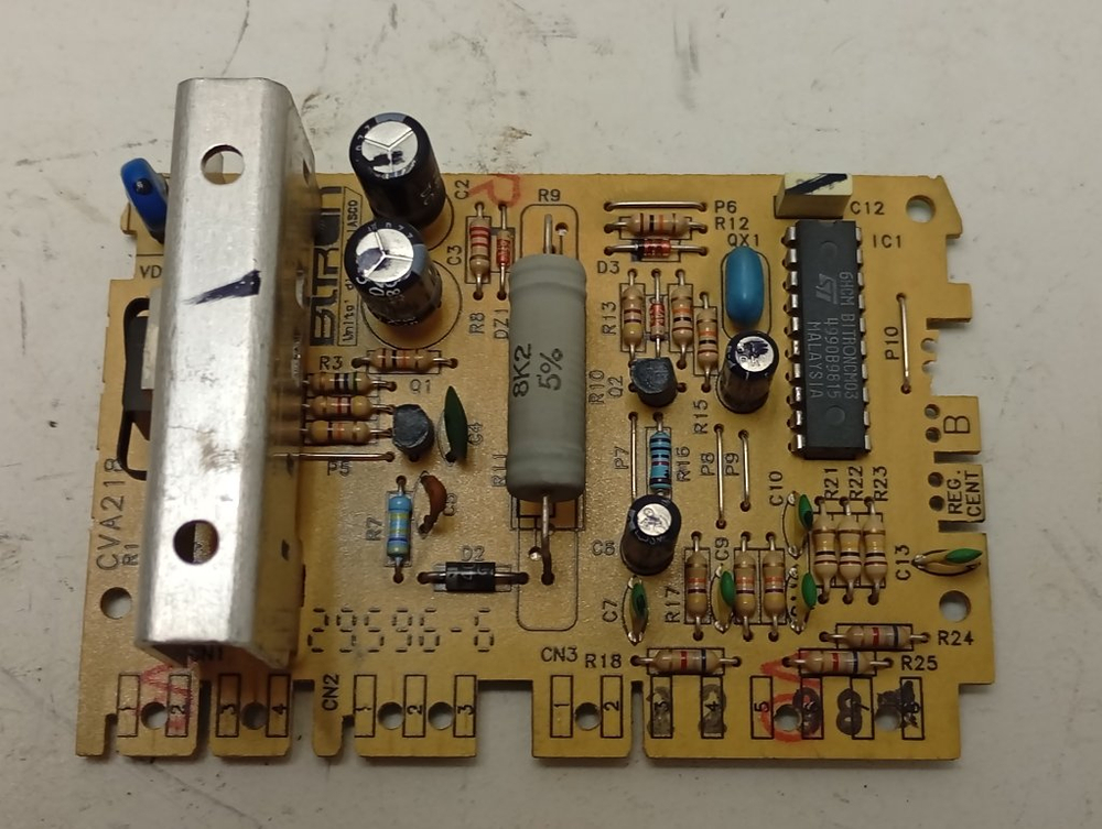 WMV1600BY/01 кт39 Электронный модуль для стиральной машины Bosch 165521 б/у