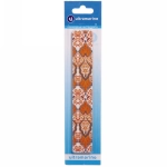 Пилка для ногтей наждачная на блистере «Ultramarine», рисунок микс, цвет микс, широкая,17,5см