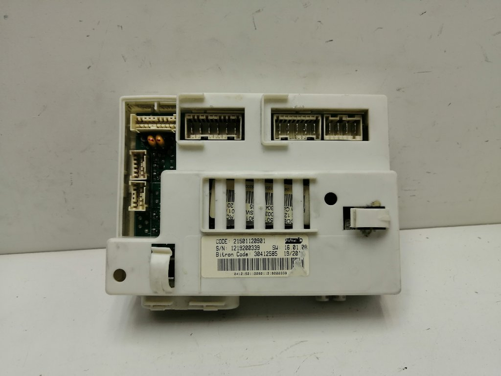 WMSG608 кт105 Электронный модуль для стиральной машины Hotpoint-Ariston 21501120901 б/у