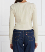 Блузка Tommy Jeans - кремовый(DW0DW14278)