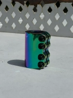 Хомут Fahrenheit 4 болта, SCS 31.8/34.9, неохром