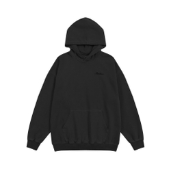 Худи Shadow GARMENT DYED EMB black