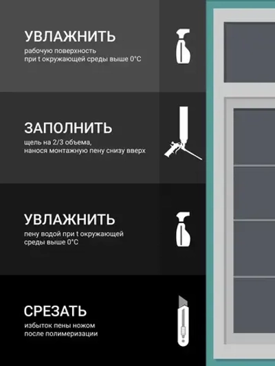 Монтажная пена профессиональная всесезонная DONEWELL 70
