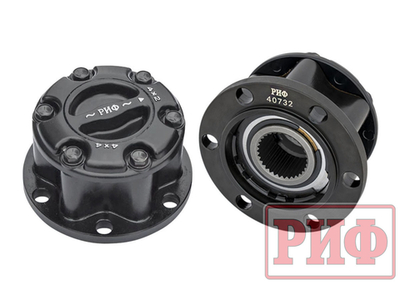 Хабы колесные РИФ для Nissan Patrol Y60/Y61 c болтами (12 шт.) усиленные