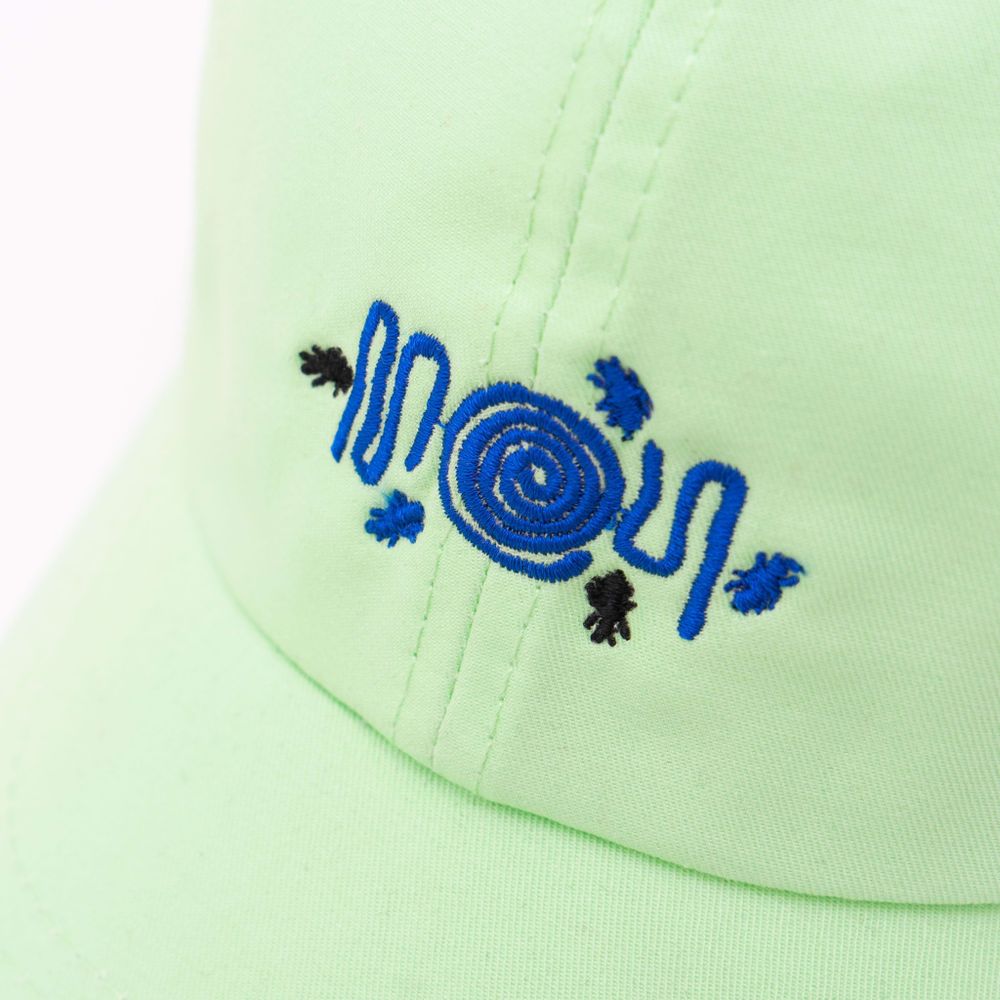 Кепка Меч SS23 Dad Spiral Neon Green ярко-зеленая