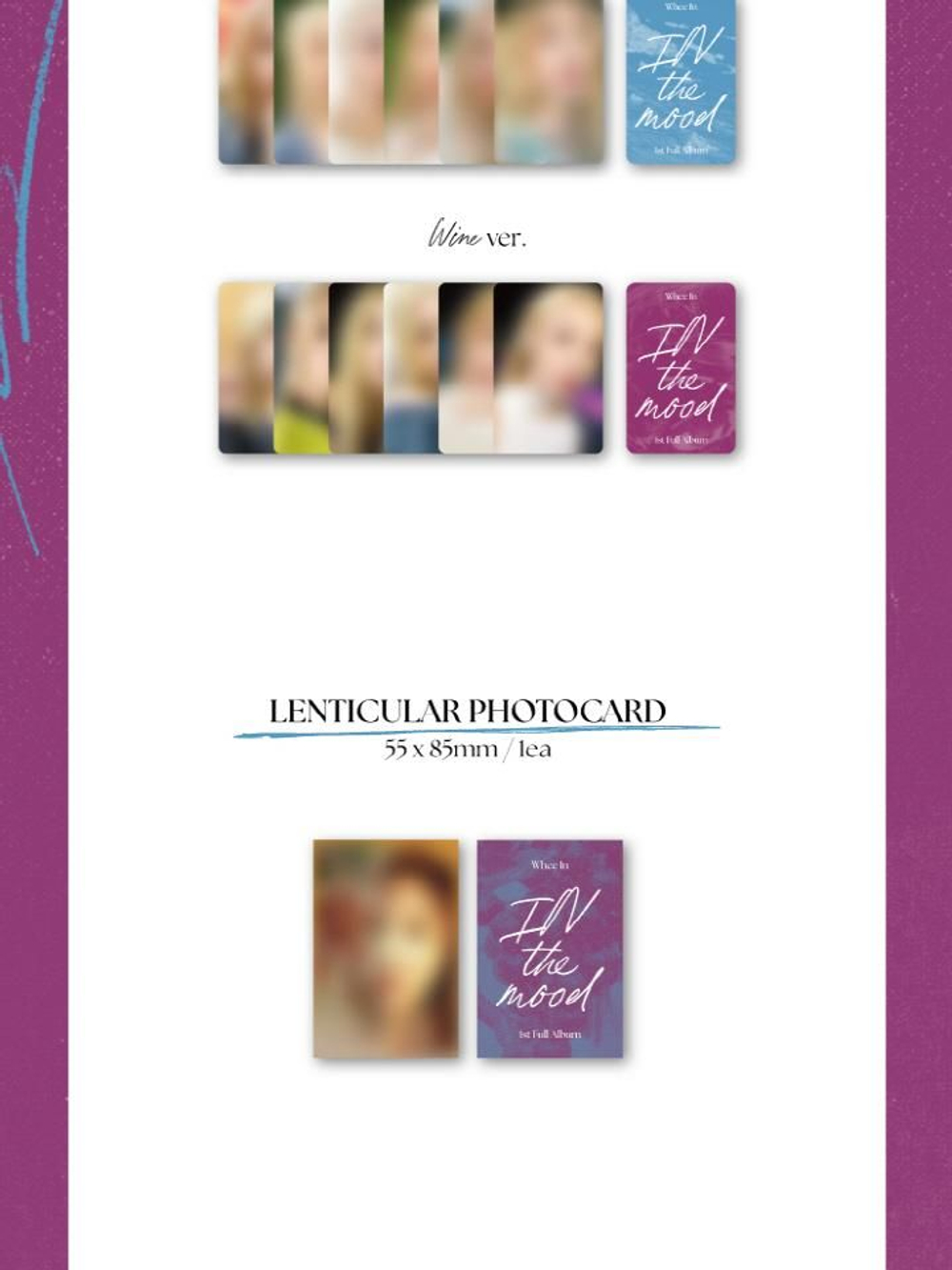 Альбом WHEE IN - IN the mood 1st Full Album RANDOM Version