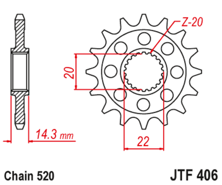 Звезда JTF406.16