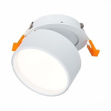Встраиваемый поворотный светильник LED 1*9W 4000K ST651.548.09 белый ST-Luce