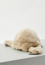 Шапка-кепка жен. Aeronautica 1190 бежевый мех