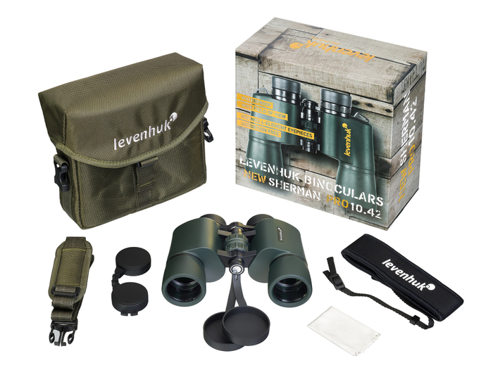 Бинокль Levenhuk New Sherman PRO 10x42