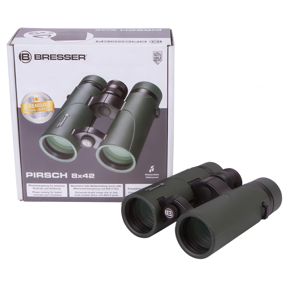 Бинокль Bresser Pirsch 8x42 - Компактная конструкция