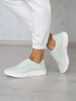 Кроссовки женские летние натуральная кожа