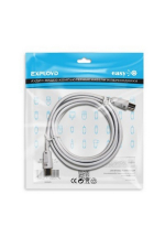 Удлинитель ТВ -2.0м. ТВ-гнездо x ТВ-штекер Exployd EX-K-1406