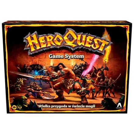 Hasbro - HeroQuest Game System (Polish Edition) Приключенческая настольная игра F2847 / артикул   F2847  / GTIN 5010994110697