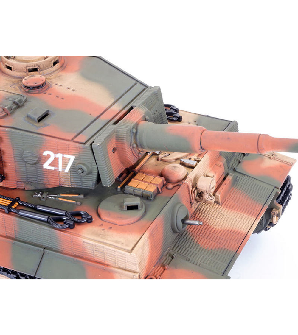 Радиоуправляемый танк Taigen 1/24 Tiger 1 (Германия, поздняя версия), для ИК боя, камуфляж 2.4G RTR