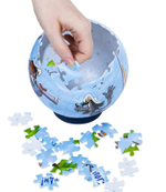 Пазл-шар 108эл. "Ну, погоди!" М/с (Степ пазл)