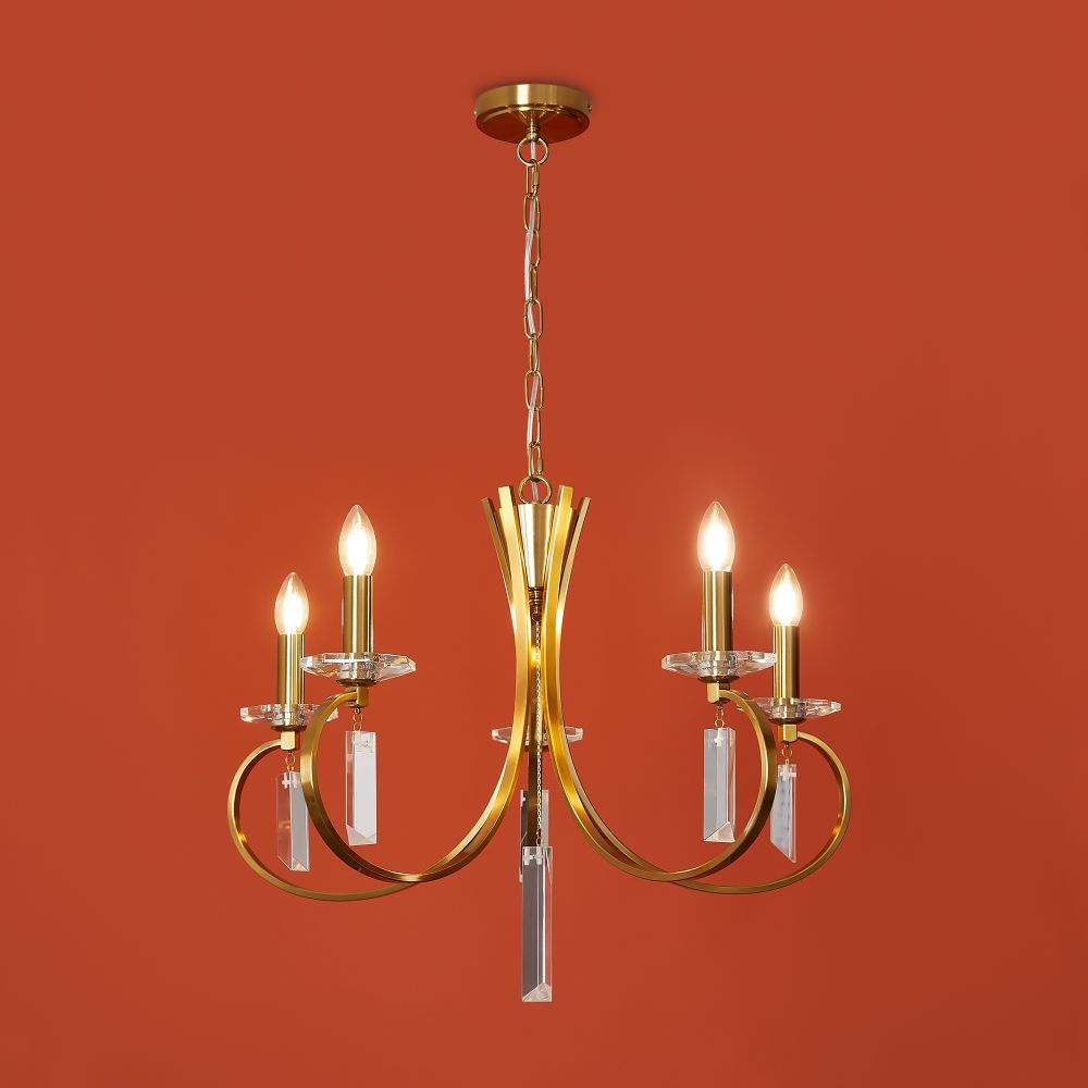 Подвесной светильник Freya FR2040PL-05BS