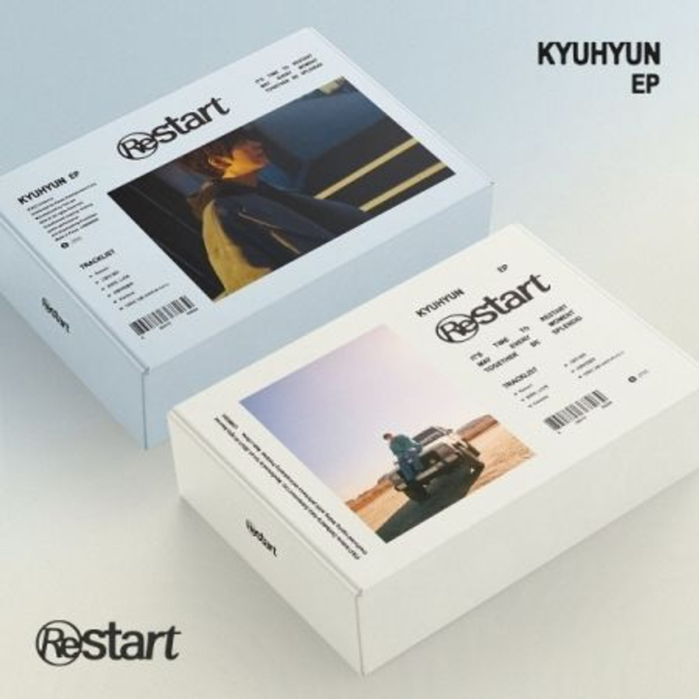 Альбом KYUHYUN - RESTART EP Album RANDOM Version