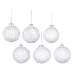 Набор ёлочных украшений freezy magic из коллекции new year essential, 6 шт.