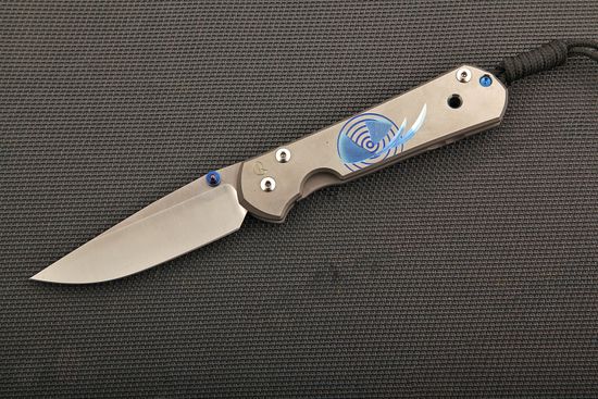 Складной нож Chris Reeve Sebenza LSUGC с клинком из стали CPM-S35VN, рукоять титан