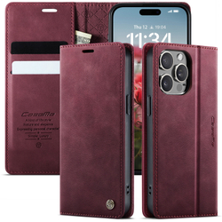 Чехол-книжка CaseMe RFiD iPhone 15 Pro