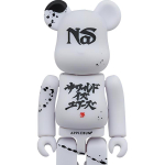 Дизайнерские игрушки BE@RBRICK x APPLEBUM NAS 7cm/28cm/70cm, NASxAPPLEBUM100%+400%/1000%