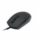 Мышь проводная KLIKS 101M, 8000dpi, черный, 2м (LW-101M)