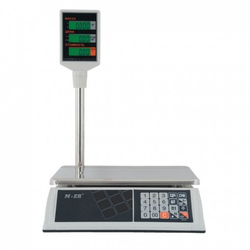 Торговые настольные весы M-ER 327 ACP-32.5 Ceed LCD Белые