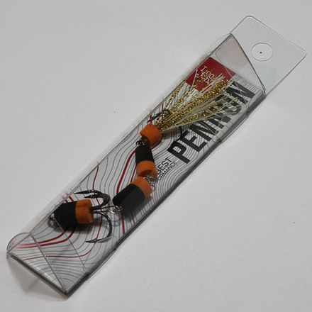 Приманка джиг. LJ PENNON 25 черн./оранж в блистере