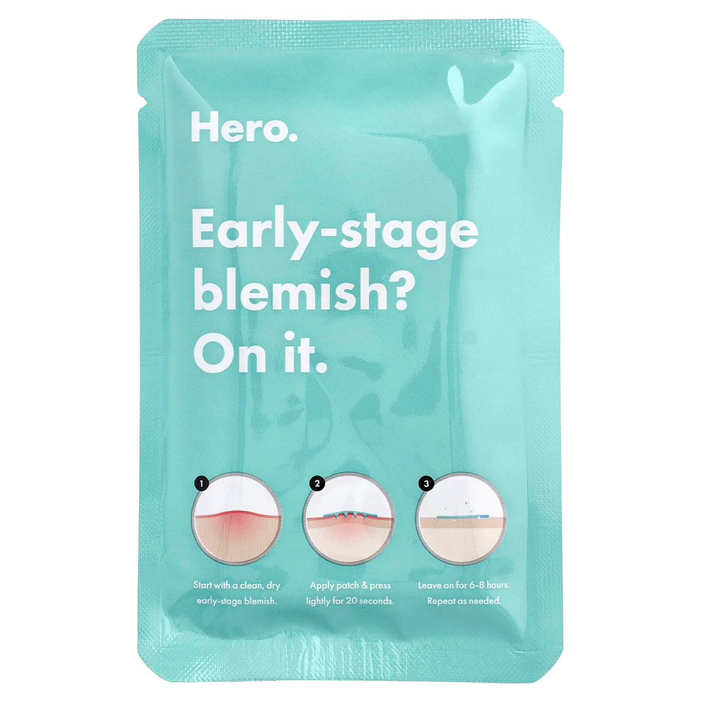 Hero Cosmetics, Mighty Patch, Micropoint для высыпаний, 8 патчей