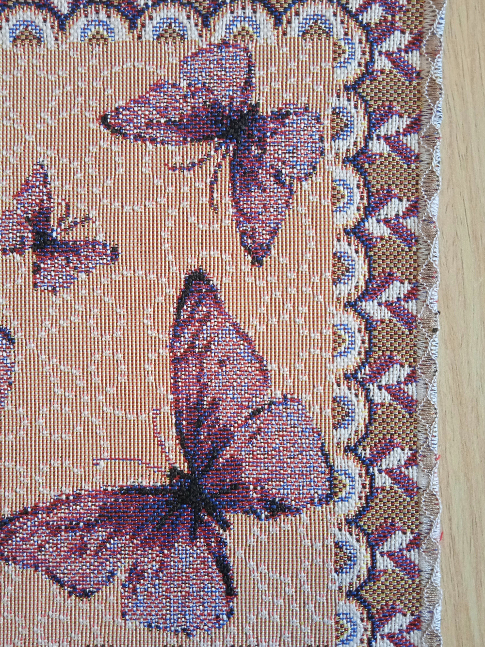 Набор декоративных гобеленовых салфеток Лаванда микс 19х19 (4 шт.)