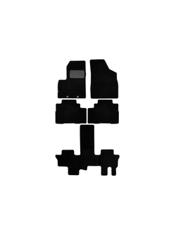 Коврики в салон для Forthing Yacht 2023-, кроссовер, 5шт (текстиль) KLEVER0313700122110KH