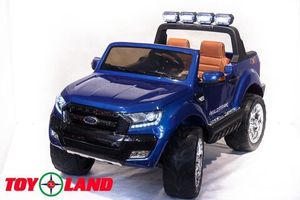 Детский электромобиль Toyland Ford Ranger 2017 4X4 синий