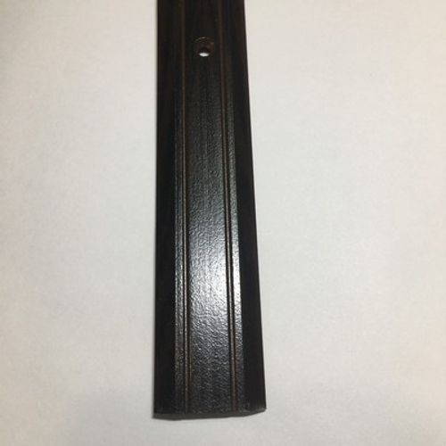 Порог-стык 25мм "Вега-Н" 1,8м Венге декор алюм.