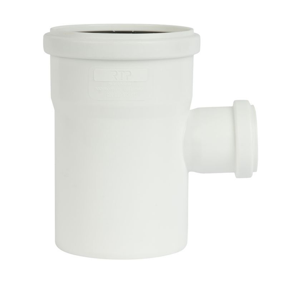 Тройник канализационный малошумный 110х50 мм 87,5° RTP Elite