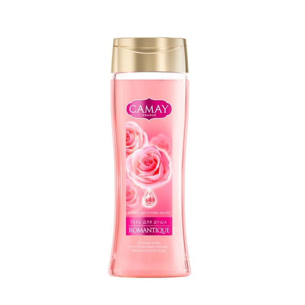 CAMAY Гель для душа Романтик Французская Роза Romantique 250 мл (03642, 04547)