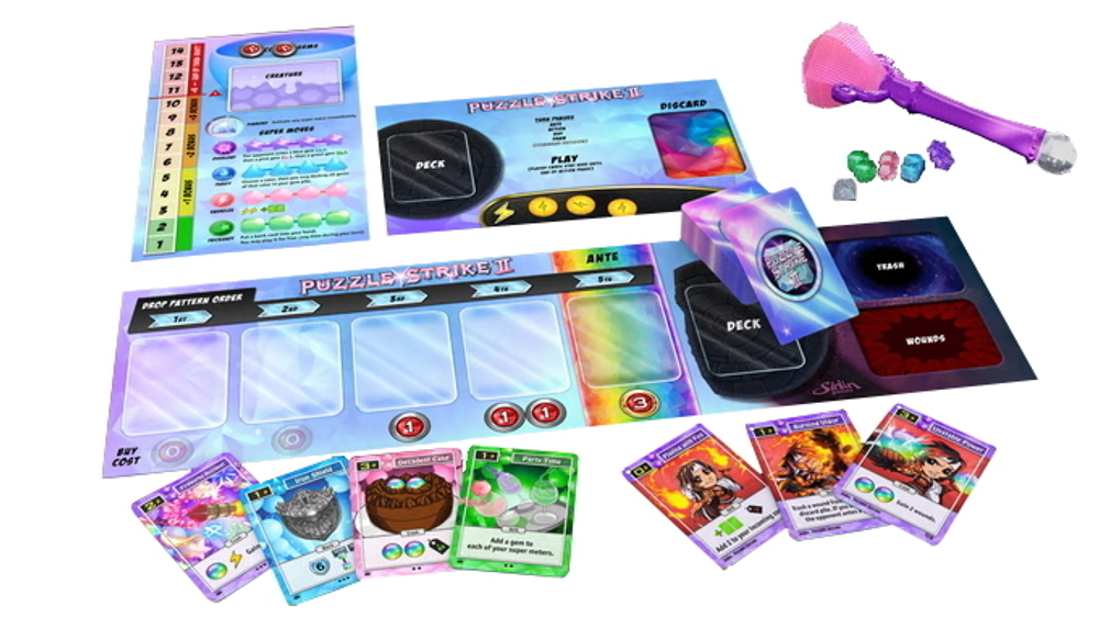 Puzzle Strike 2 + Bold Adventures expansion (Kickstarter Edition)
