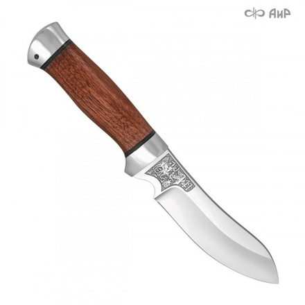 Нож АиР Скинер-2 95х18 орех