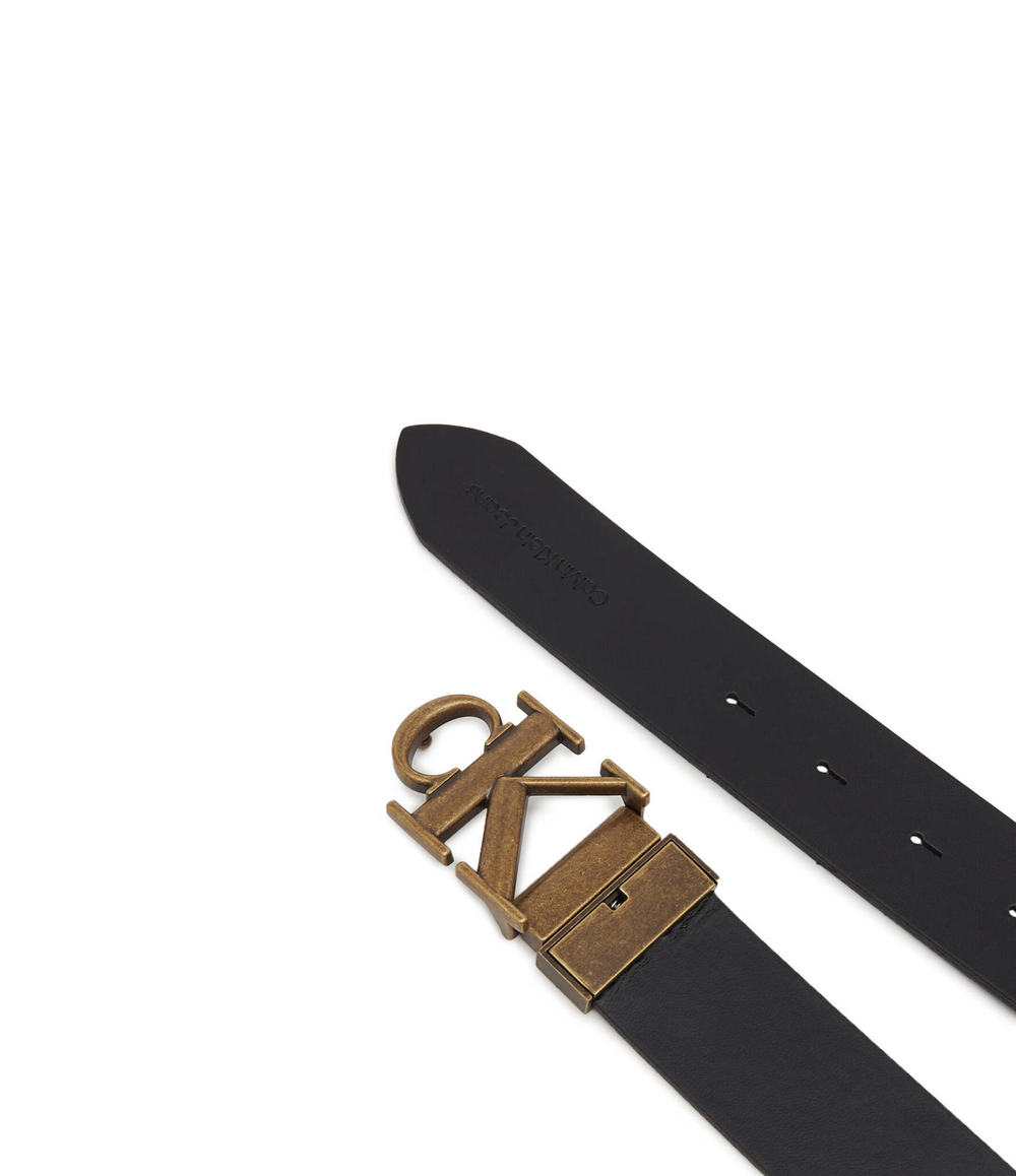 Двухсторонний ремень CALVIN KLEIN JEANS - коричневый(K50K511204)