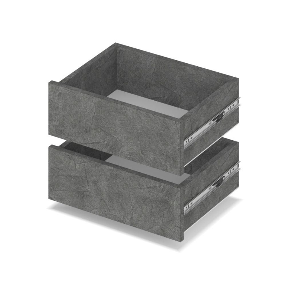 Ящики выдвижные для шкафов-купе глубиной 600 "Роланд" Р76, ЛДСП, MODERN