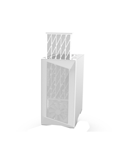 Корпус ZALMAN Z9 Iceberg MS, EATX, WHITE, WINDOW, 4x3.5", 5x2.5", 2xUSB2.0, 2xUSB3.0, 1xUSB 3.1 Gen2 Type-C, FRONT 3x140mm ARGB, REAR 1x140mm ARGB