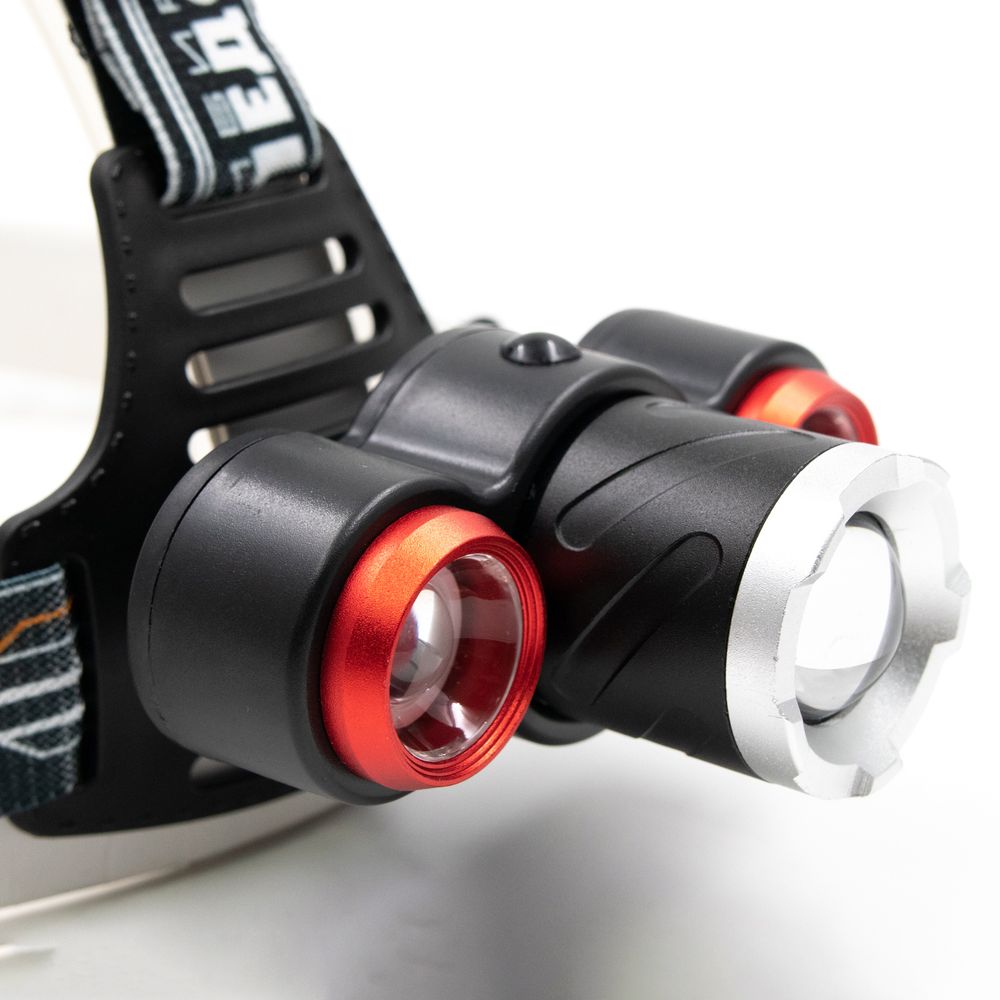 Фонарь налобный &quot;СИБИРСКИЙ СЛЕДОПЫТ-Смит&quot;, 3L, zoom, аккум.2x2200mAh/60/