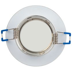 Светильник встраиваемый декоративный ЭРА DK103 WH под лампу MR16 GU5.3 белый