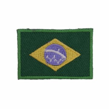 Нашивка Флаг Бразилии (45х30мм)