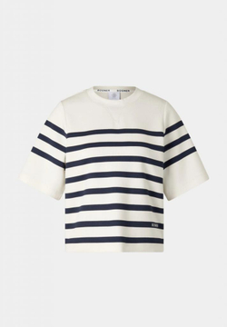 Футболка BOGNER STACEY-2 в бело-синем цвете