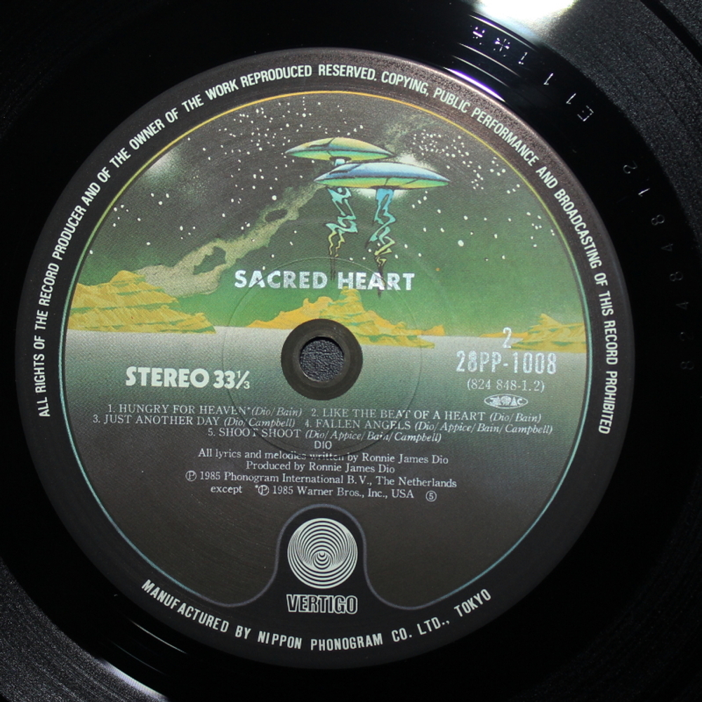 Dio / Sacred Heart (LP)