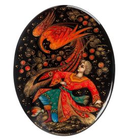 Народные промыслы ШК-45/15 Шкатулка «Жар-птица» Орлова