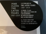 Pink Floyd / The Later Years 1987-2019 (2LP)