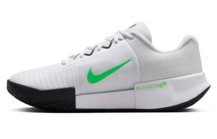 Мужские кроссовки теннисные Nike Zoom GP Challenge Pro - белый, зеленый